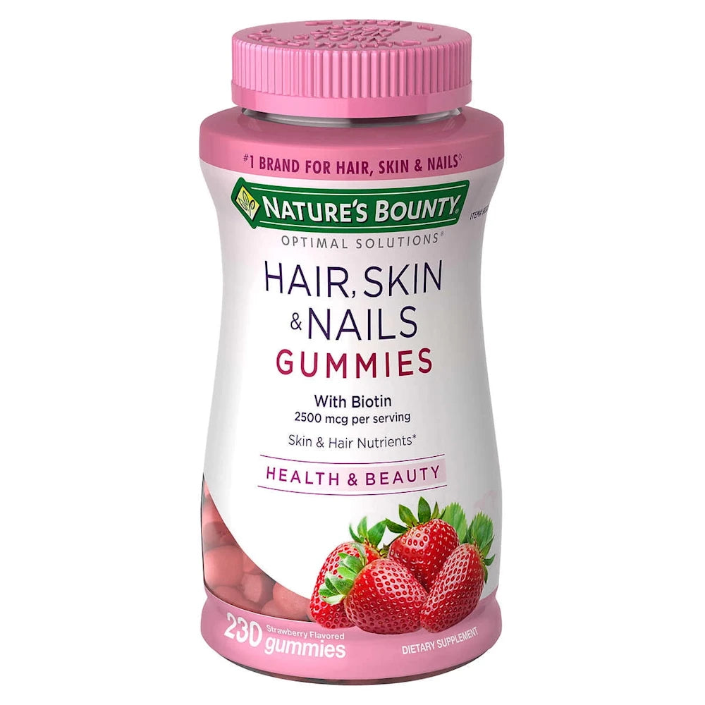 Nature's Bounty Hair, Skin & Nails Strawberry x230